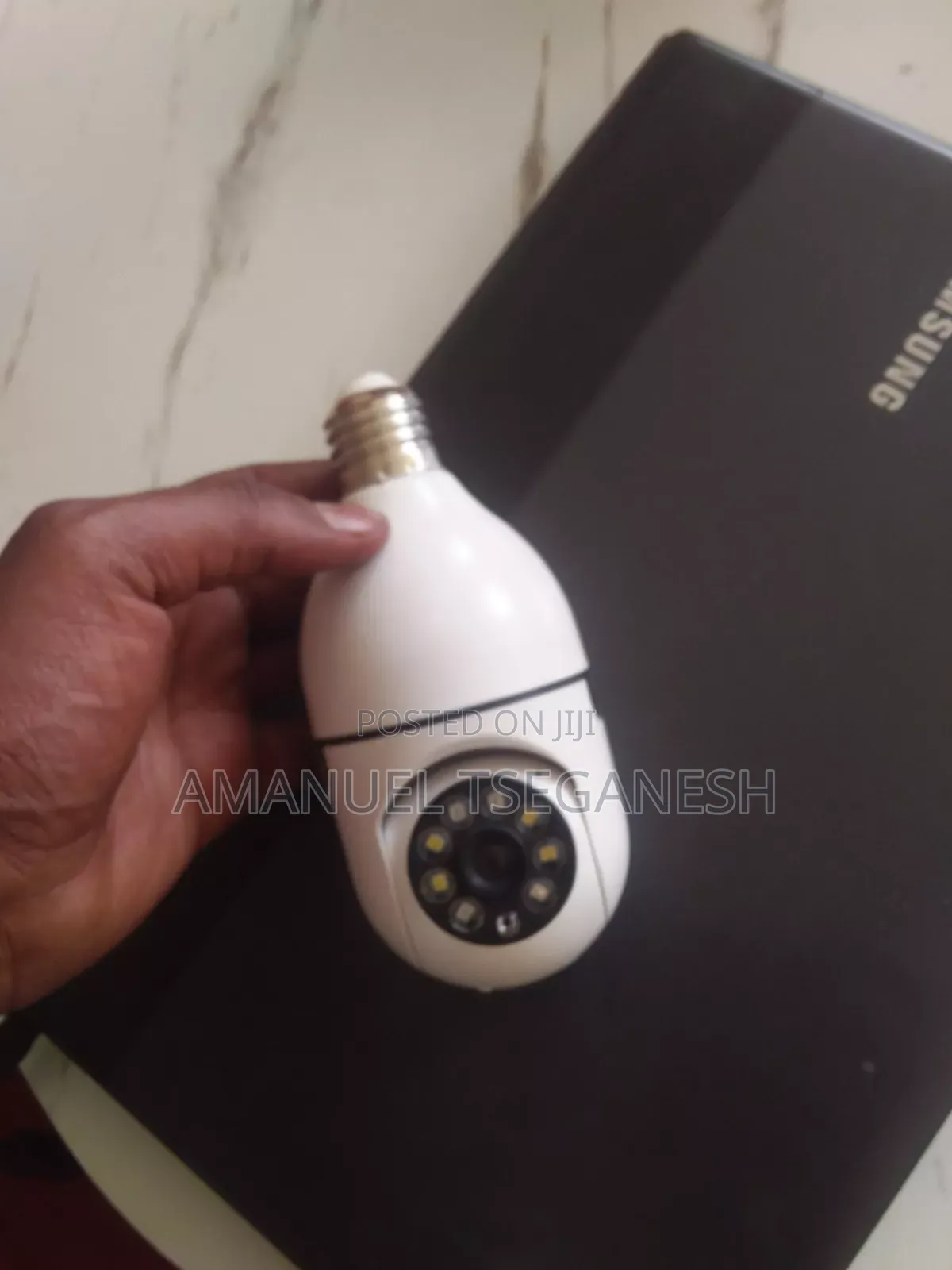 Generic E27 Screw-in Wi-Fi PTZ Security Camera (“Bulb Camera”)