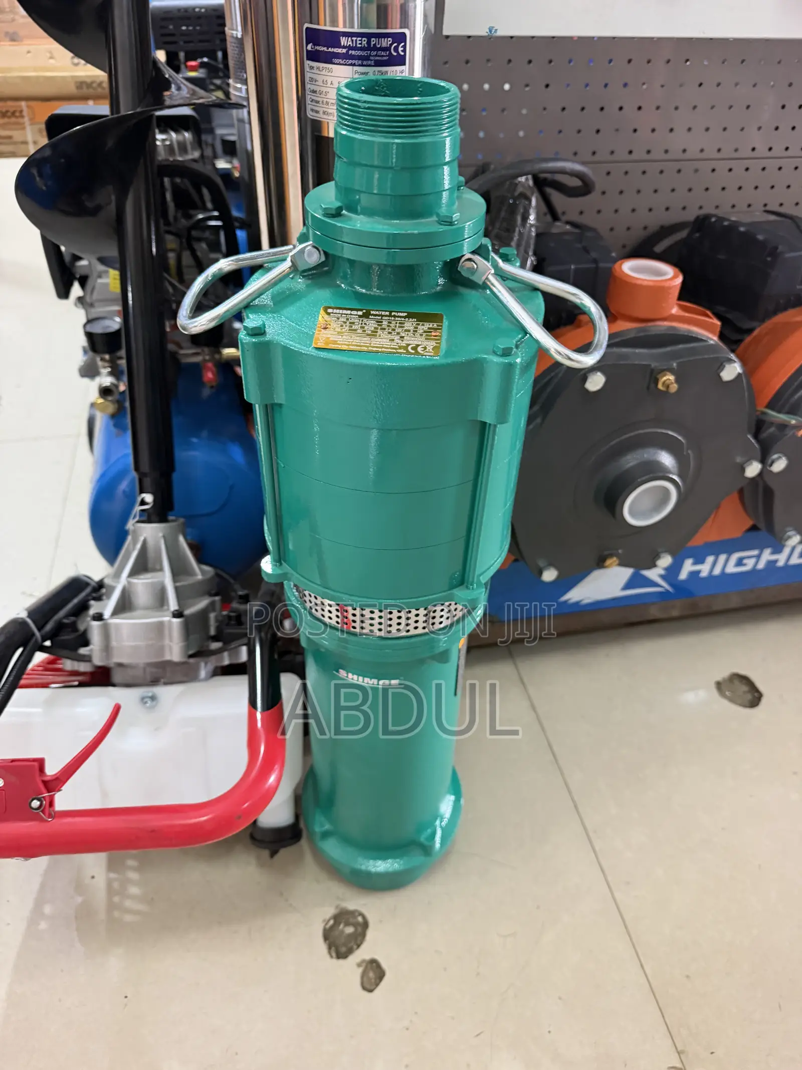 SHIMGE Submersible Water (Original) Model QD15-35/4-2.2J1
