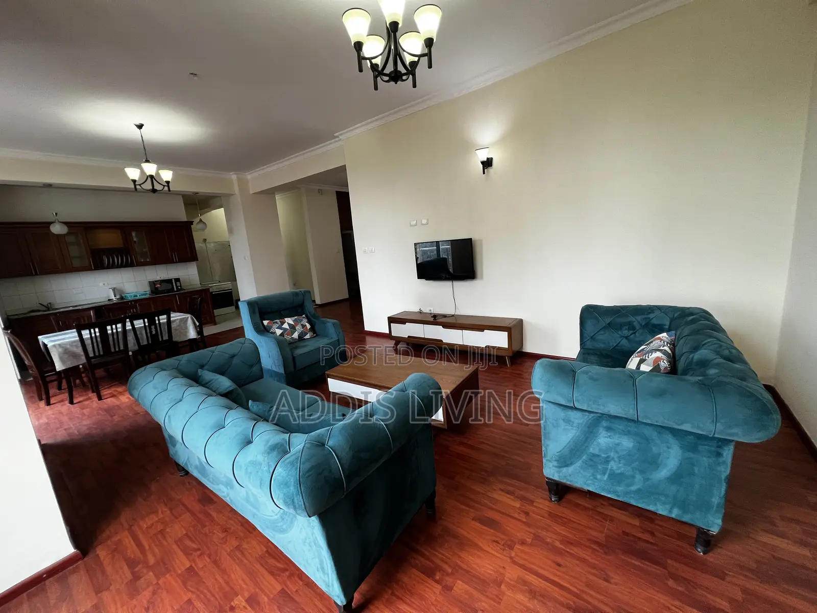 Furnished 3bdrm Apartment in Bole for rent