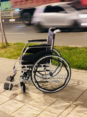 Folding Manual Wheelchair — ተጣጣፊ ማንዋል ዊልቸር