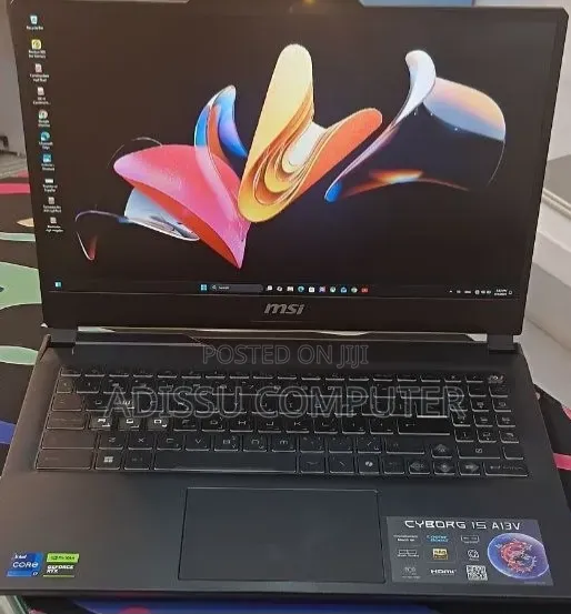 New Laptop MSI Cyborg 15 16GB Intel Core i7 SSD 1T