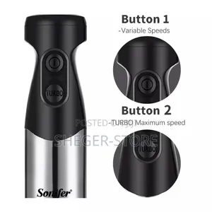 Brand New Sonifer Hand Blender With Cup 600watt
