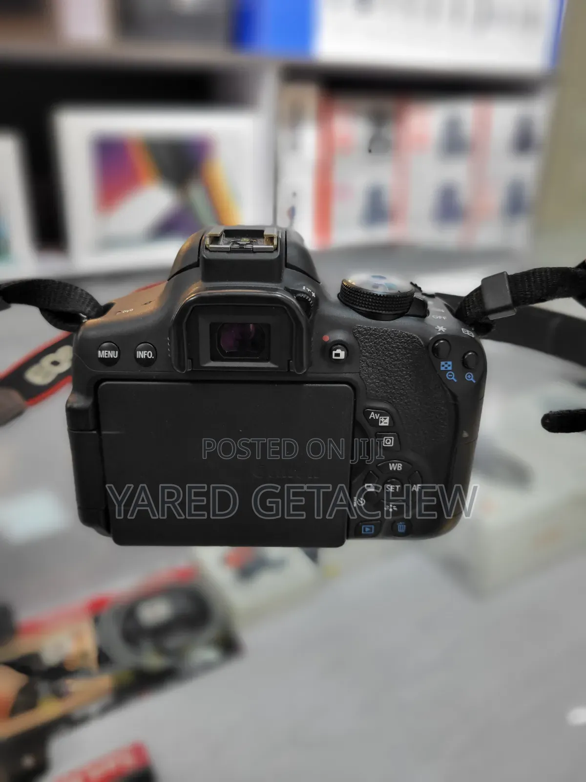 Canon 750D With 18-55mm Lens