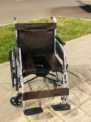 Manual Commode Wheelchair
 ማንዋል ኮሞድ ዊልቸር