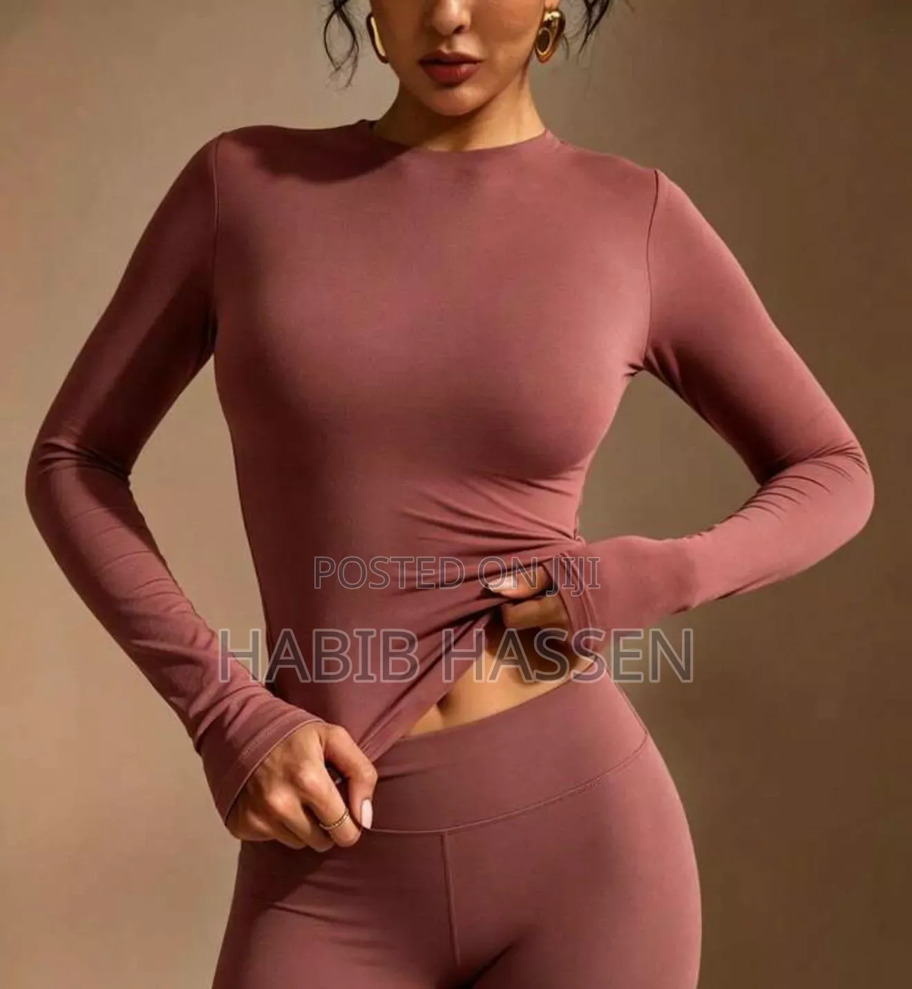 Long Sleeve Skims Dupe Top