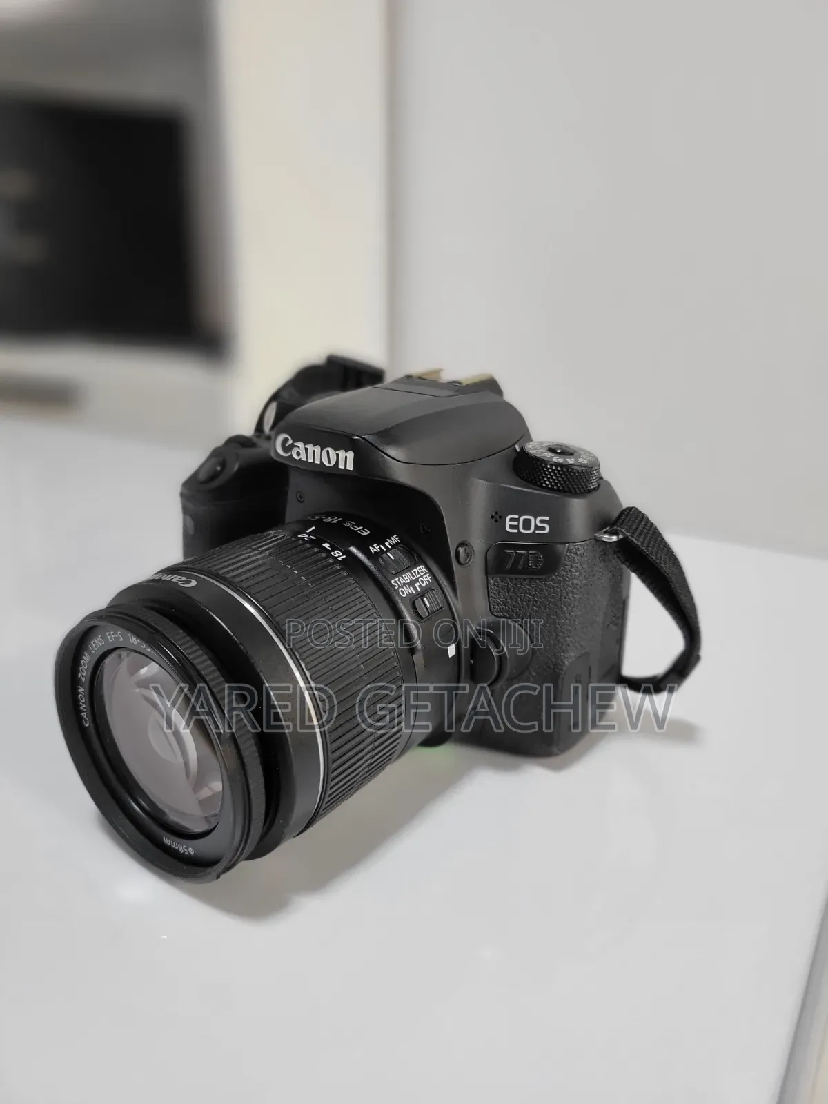 Canon 77D With 18-135mm Lens