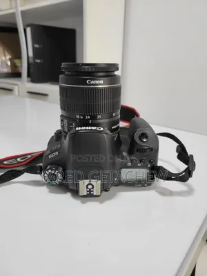 Canon 77D With 18-135mm Lens