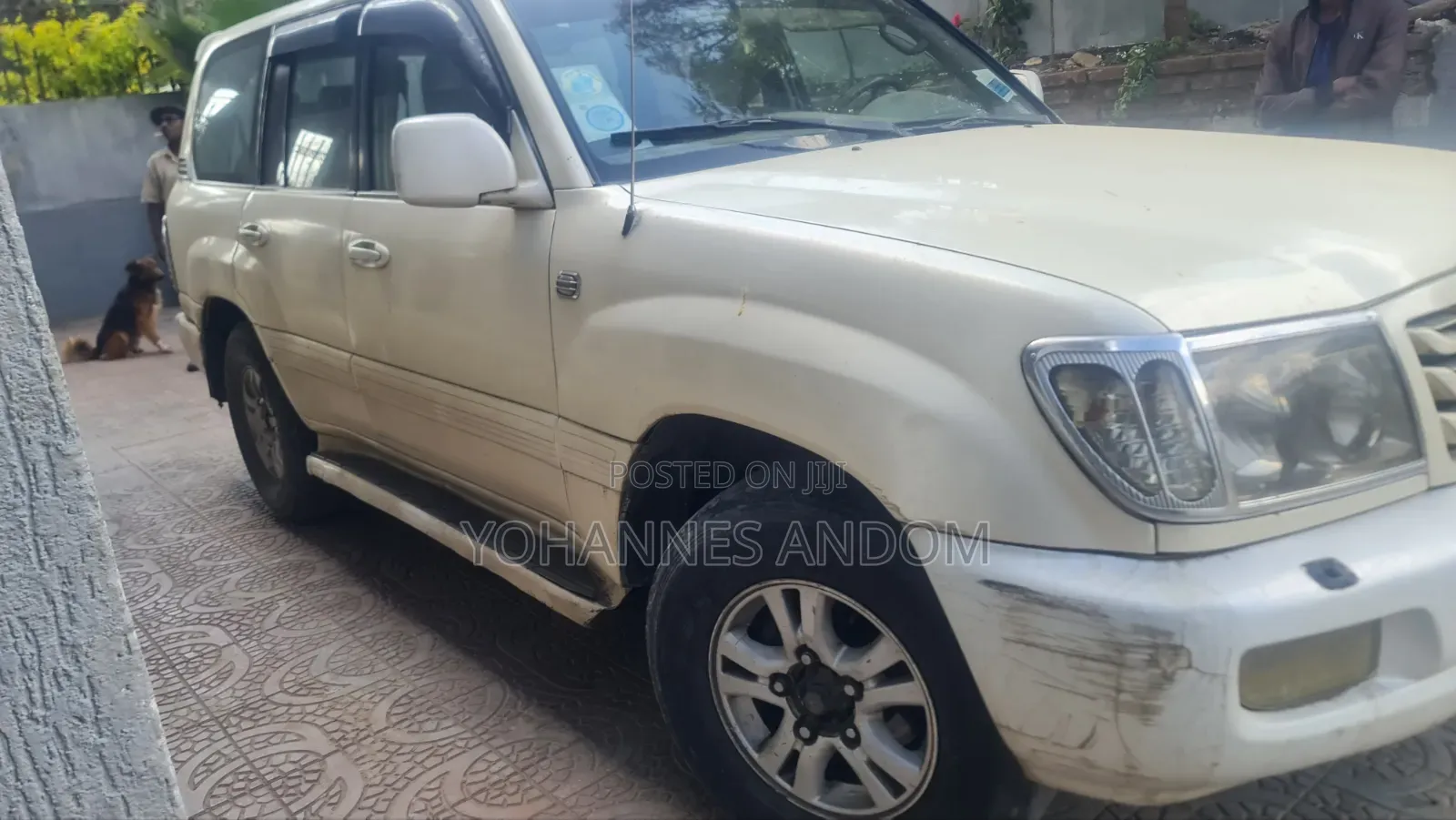 Toyota Land Cruiser 100 4.2 2006 White