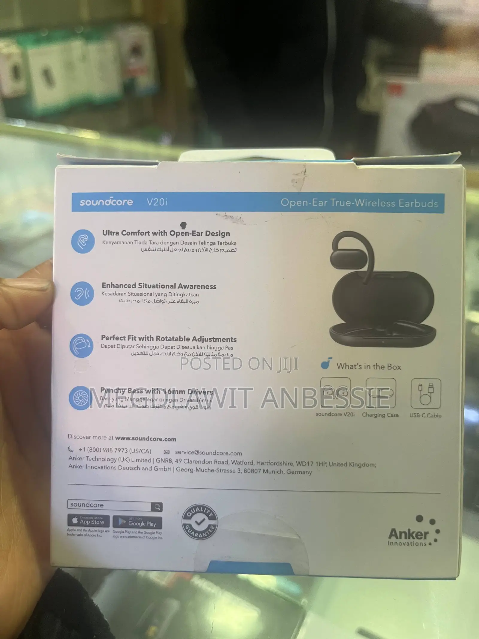 Soundcore V20i Open-Ear Earbuds