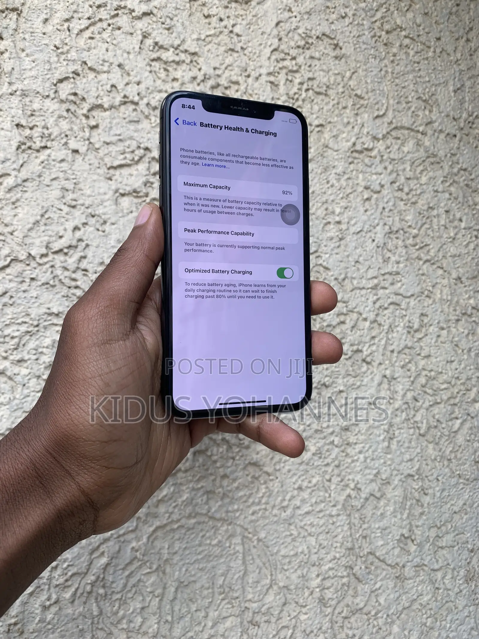 Apple iPhone X 64 GB Black