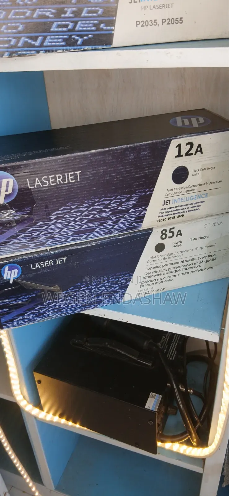 HP Laser Jet Black Toner Cartridages