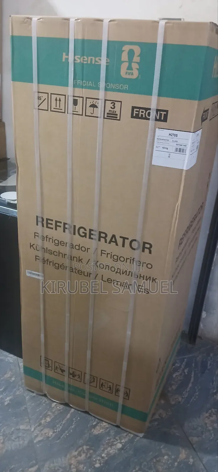 Hisense H270S Top-Mount Double-Door Refrigerator