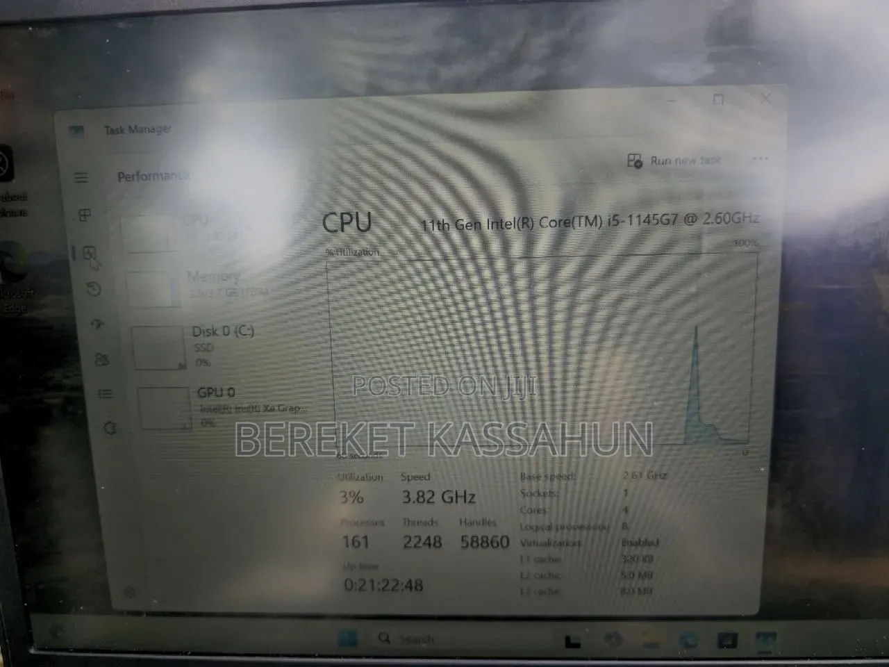Laptop Lenovo Ideapad 3 4GB Intel Core i5 SSD 256GB