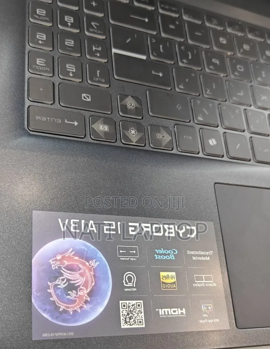 New Laptop MSI 16GB Intel Core i7 SSD 1T