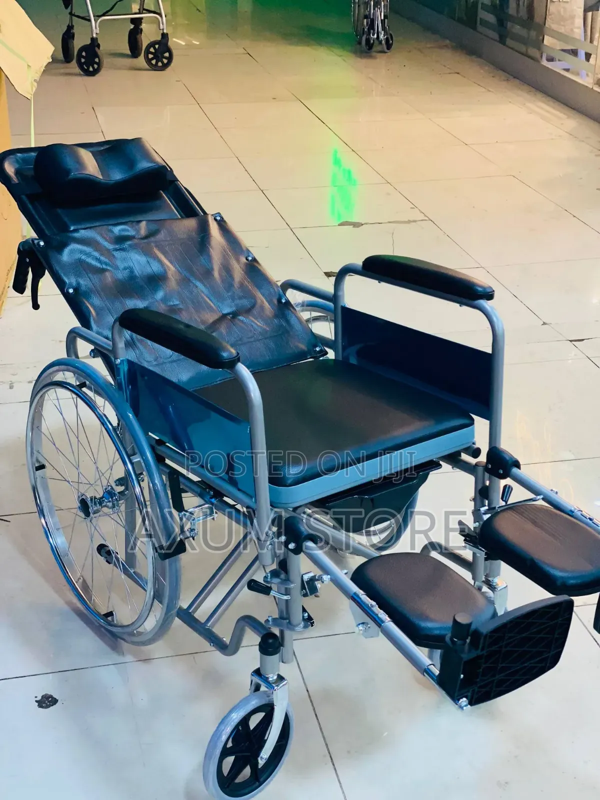 Premium Support Wheelchair — ፕሪሚየም ድጋፍ ያለው ዊልቸር
