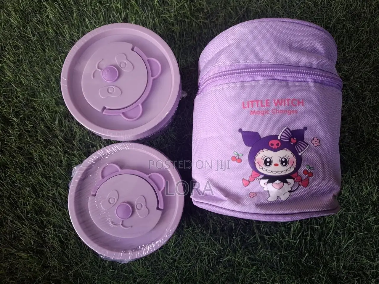 Little Witch ምሳ እቃ 2 Lunch Box Stainless Steel With Bag 2p