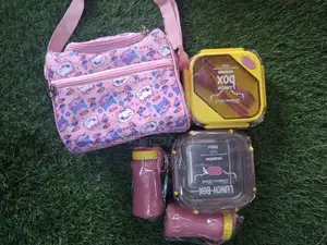 ምሳ እቃ 2 Lunch Box Stainless Steel With Bag 2p