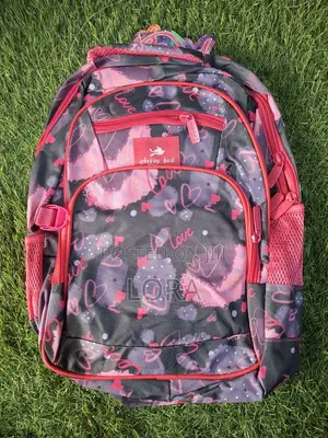 Glossy Bird ቦርሳ , School Age Backpack