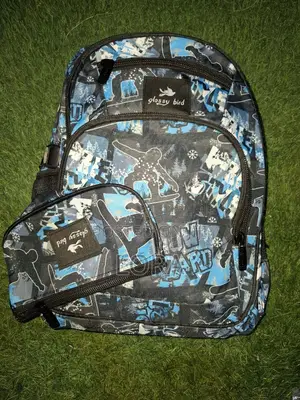 Glossy Bird ቦርሳ , School Age Backpack