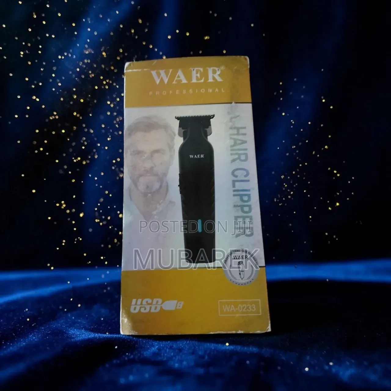 WAER Barber Trimmer ماكينة حلاقة احترافية