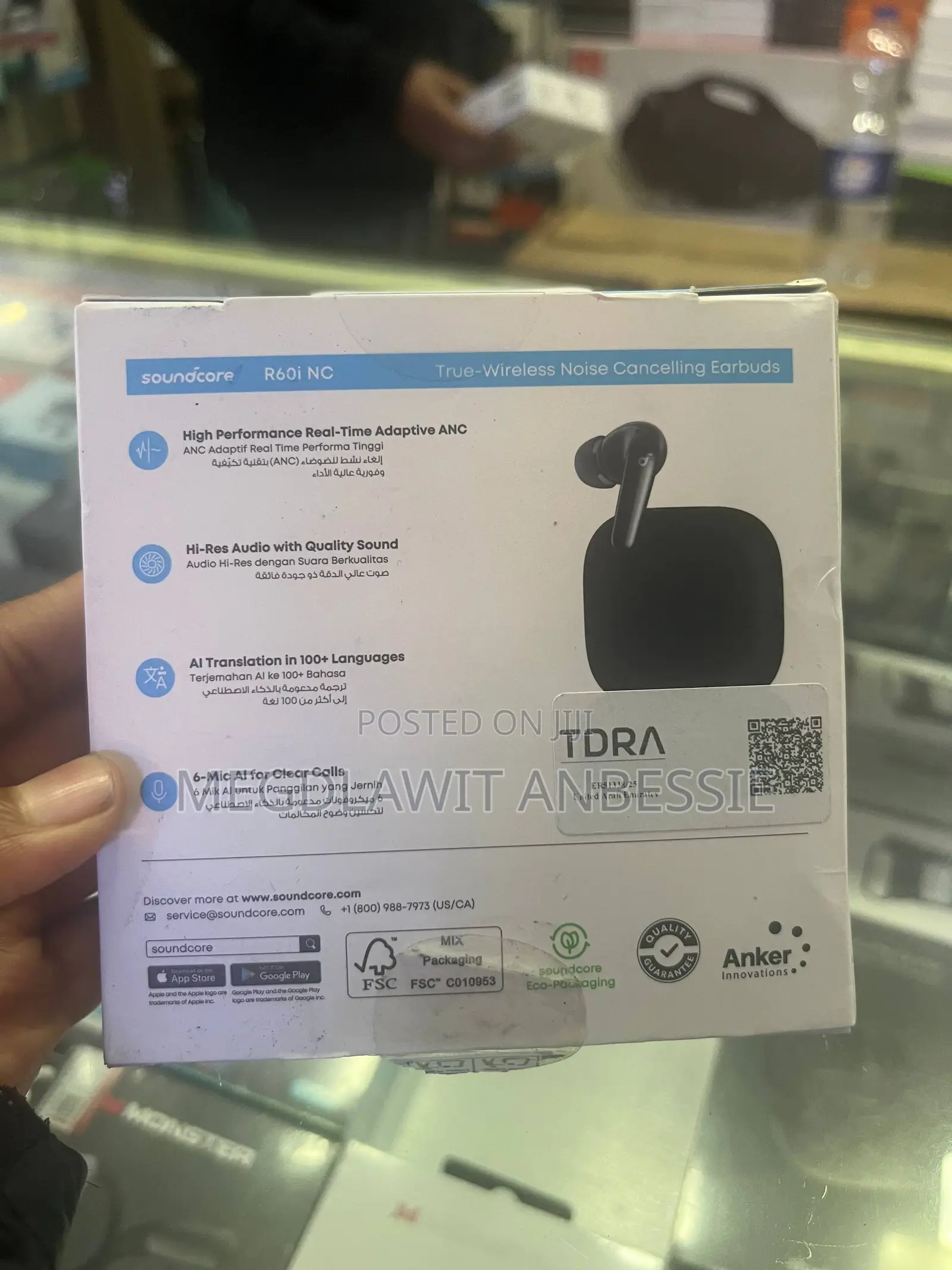 Soundcore R60i NC – Wireless Earbuds