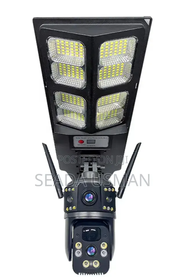 AI Solar Camera + Light (2-in-1)