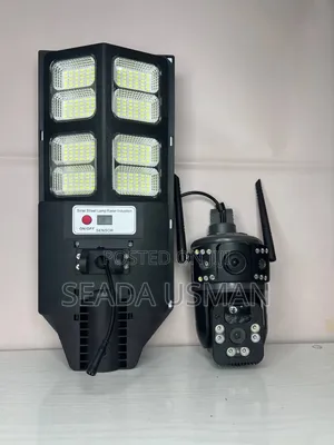 AI Solar Camera + Light (2-in-1)