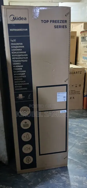 Midea Top Freezer Series Refrigerator (Model: MDRT414FGF50)