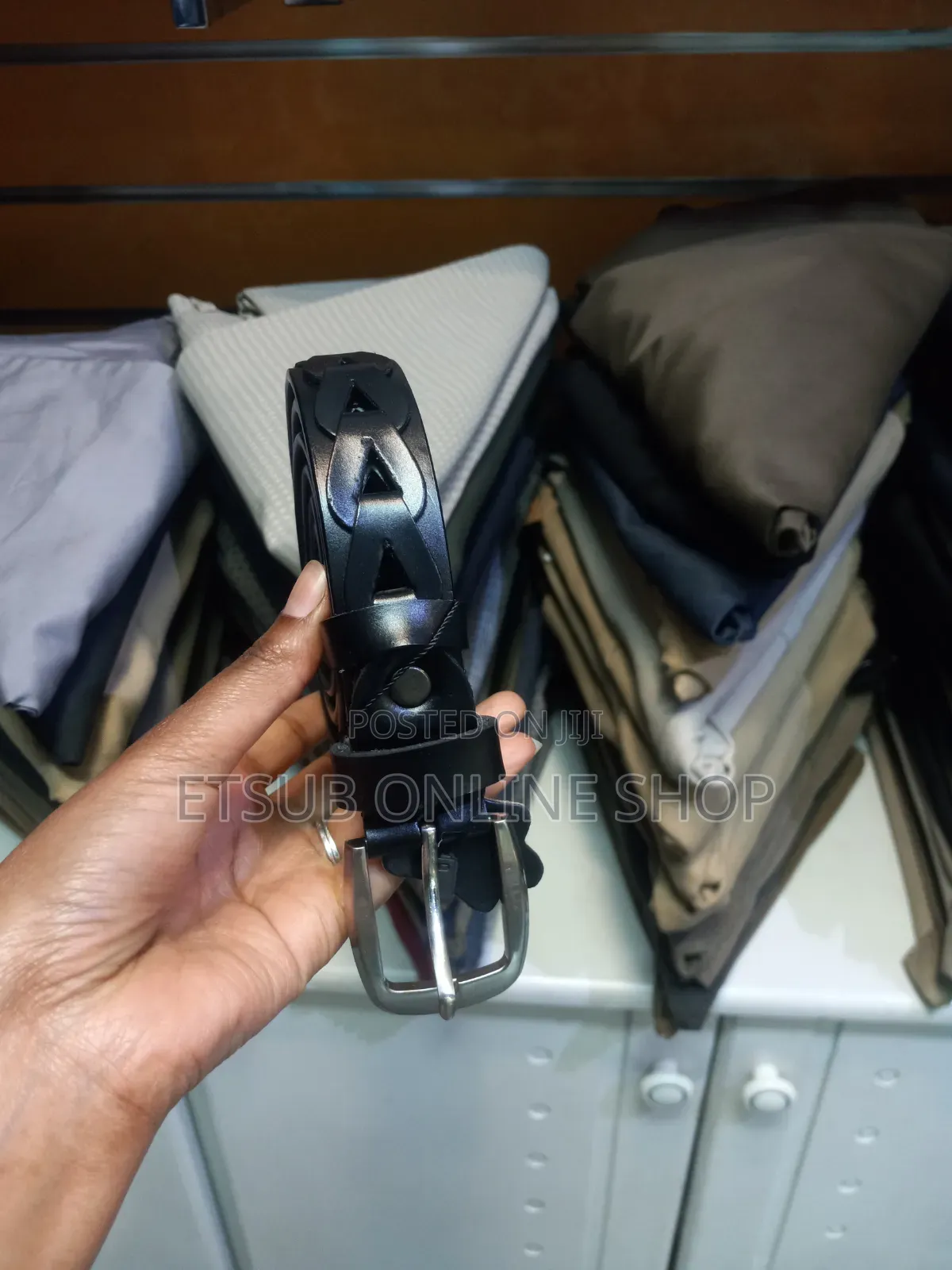 Men's Leather Belt in Different Style