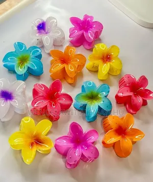 Flower Claw Clip