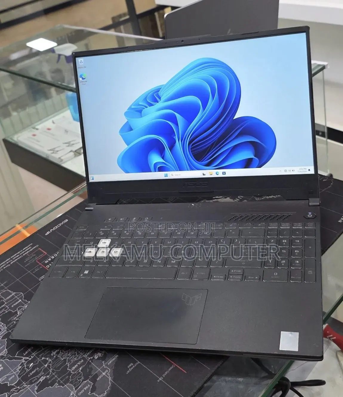 New Laptop Asus TUF Dash F15 16GB Intel Core i7 SSD 512GB