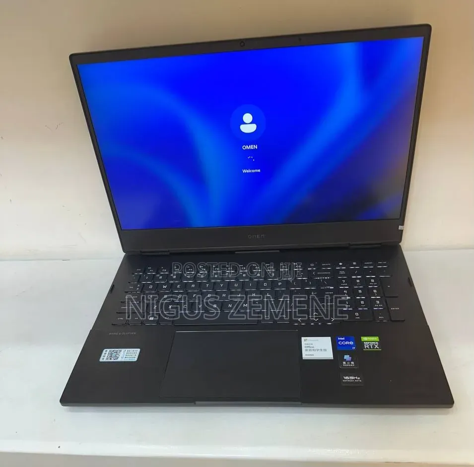 New Laptop HP Omen 16 16GB Intel Core i7 SSD 512GB