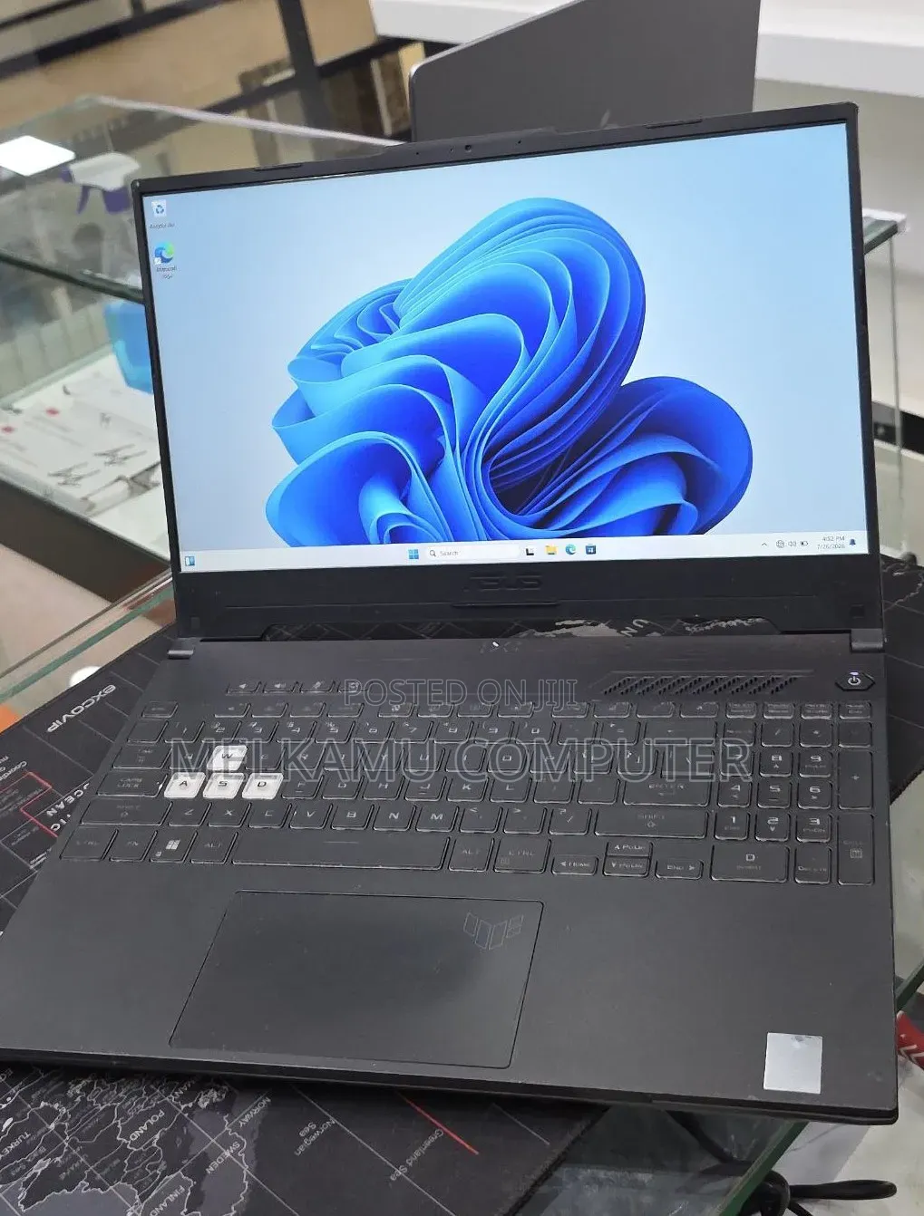 New Laptop Asus TUF Dash F15 16GB Intel Core i7 SSD 512GB