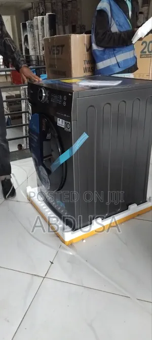 MIdea12ኪግየማጠብአቅም ያለው አውቶማቲክልብ ማጠቢያ ማሽን እስከ 8 ኪግ ድረስ ልብስዎትን ሙሉ ለሙሉ ማድረቅ