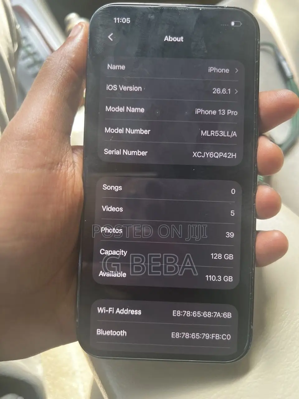 New Apple iPhone 13 Pro 128 GB Silver