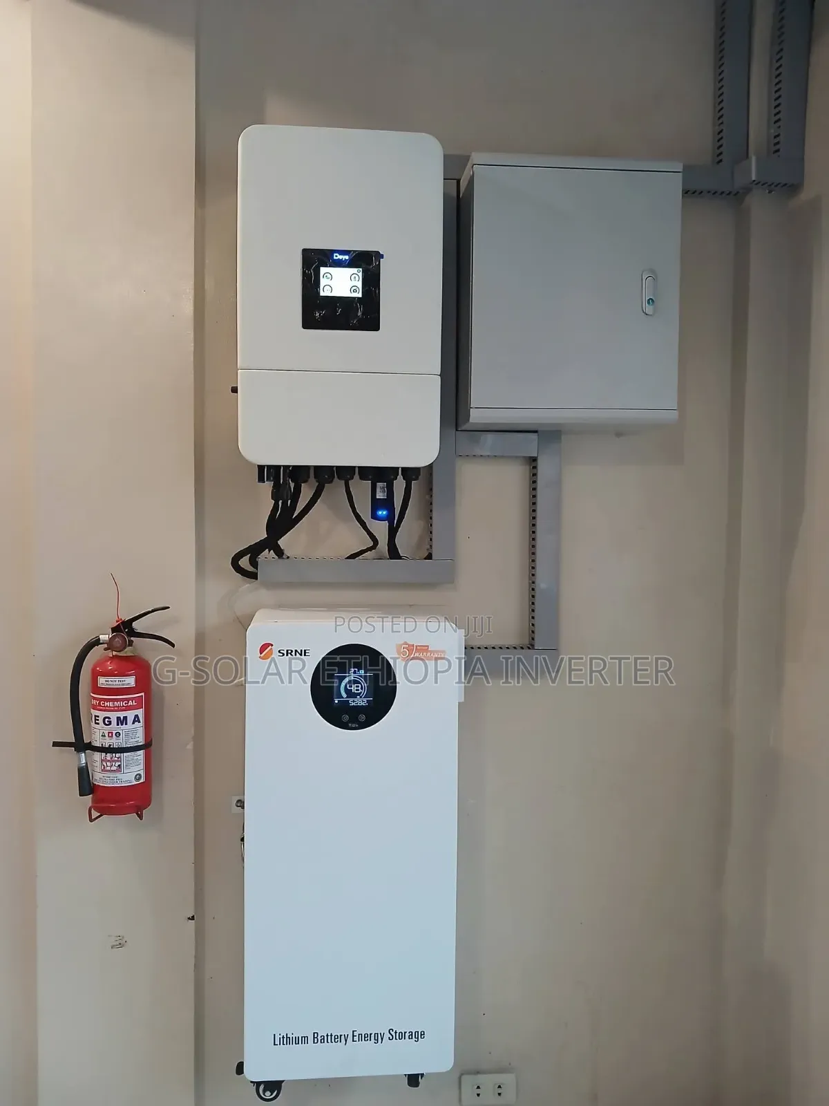 10kw Solar Energy System/10kw Inverter + 5.12kw *2 PCS Lithium Battery