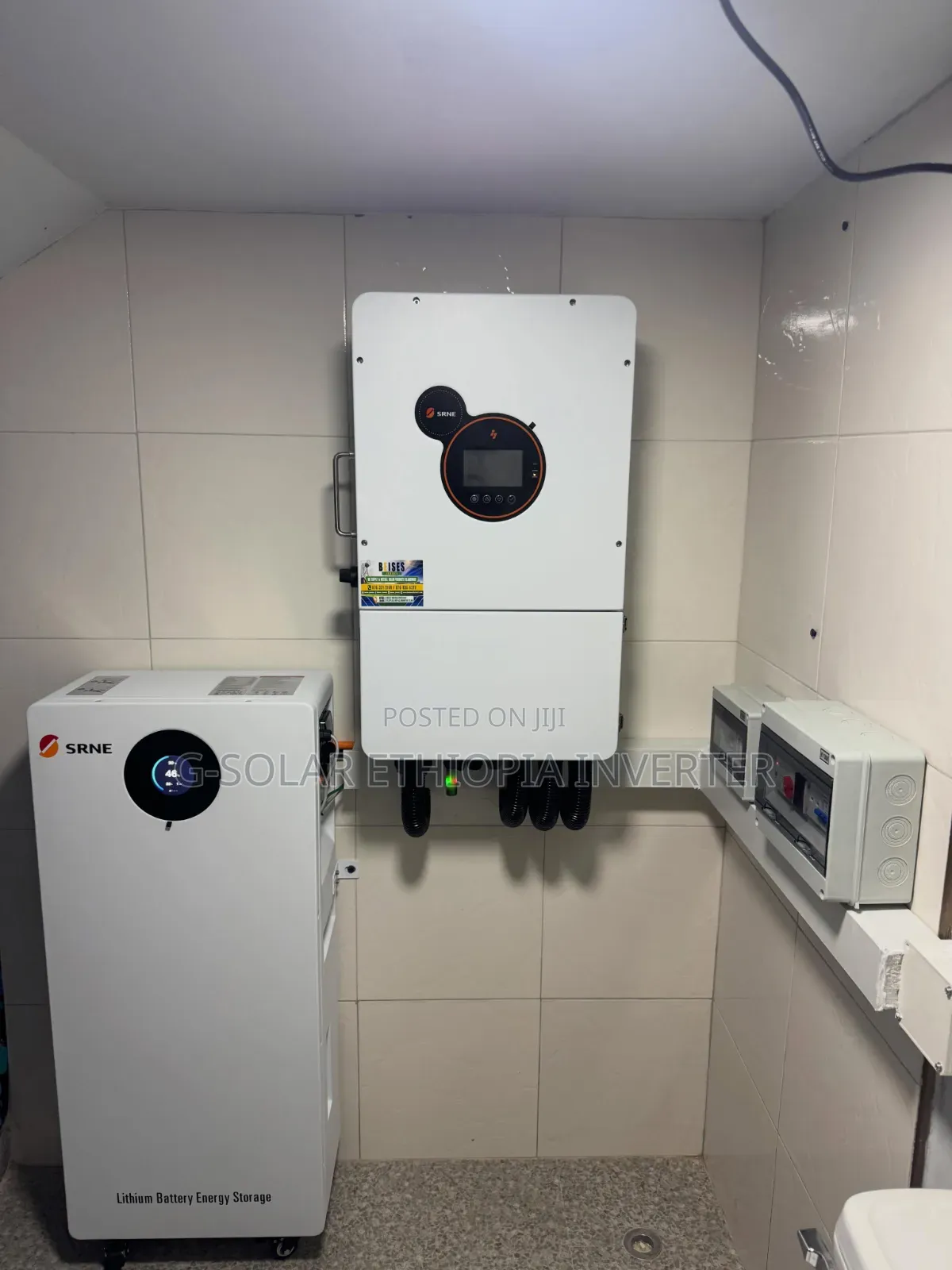 10kw Solar Energy System/10kw Inverter + 5.12kw *2 PCS Lithium Battery