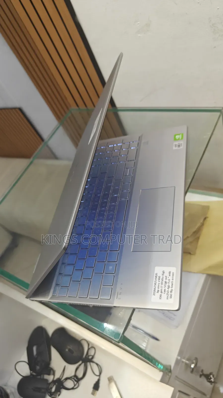 New Laptop HP Envy x360 16GB Intel Core i7 SSD 512GB