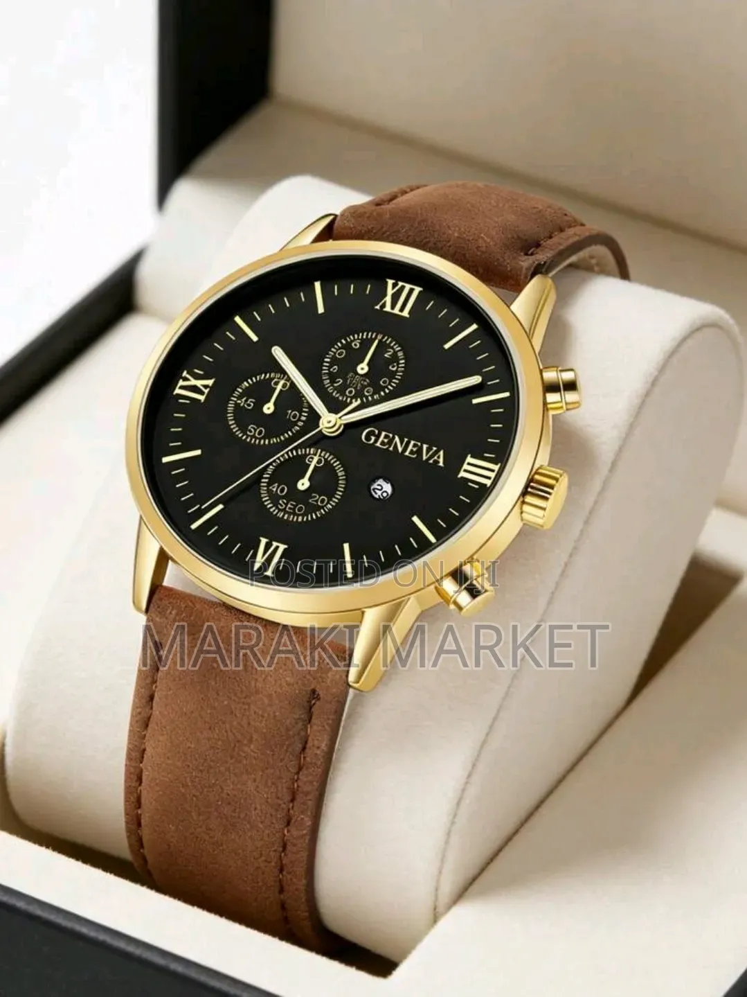 6pcs/Set Men's Business Casual Watcha