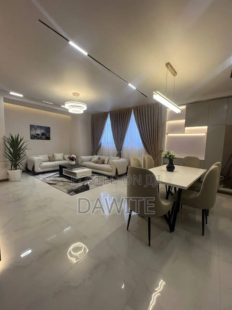 Furnished 3bdrm Apartment in Bole for sale