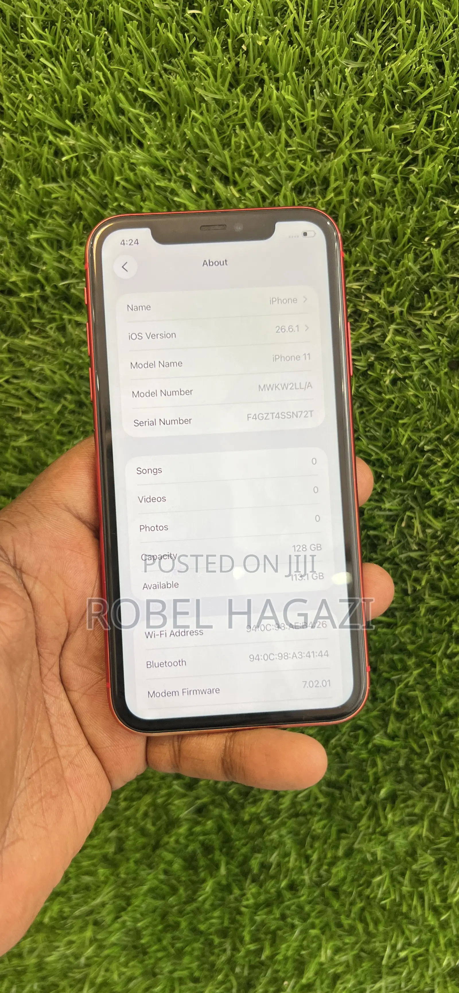 Apple iPhone 11 128 GB Red