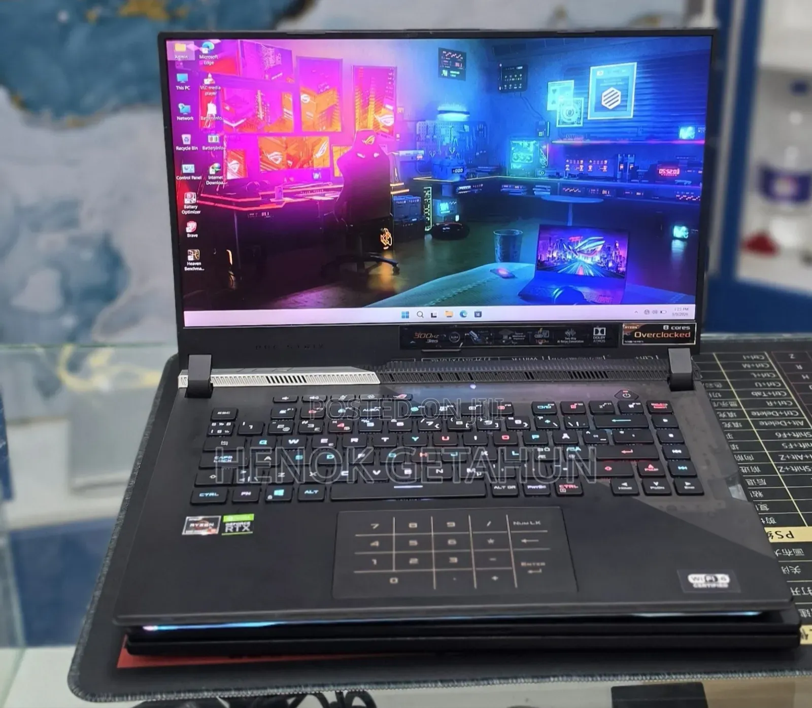 New Laptop Asus ROG Strix G15 32GB AMD Ryzen 9 SSD 1T