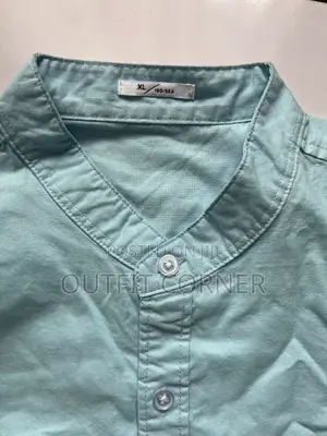 Turquoise Color Men's Shirt XL