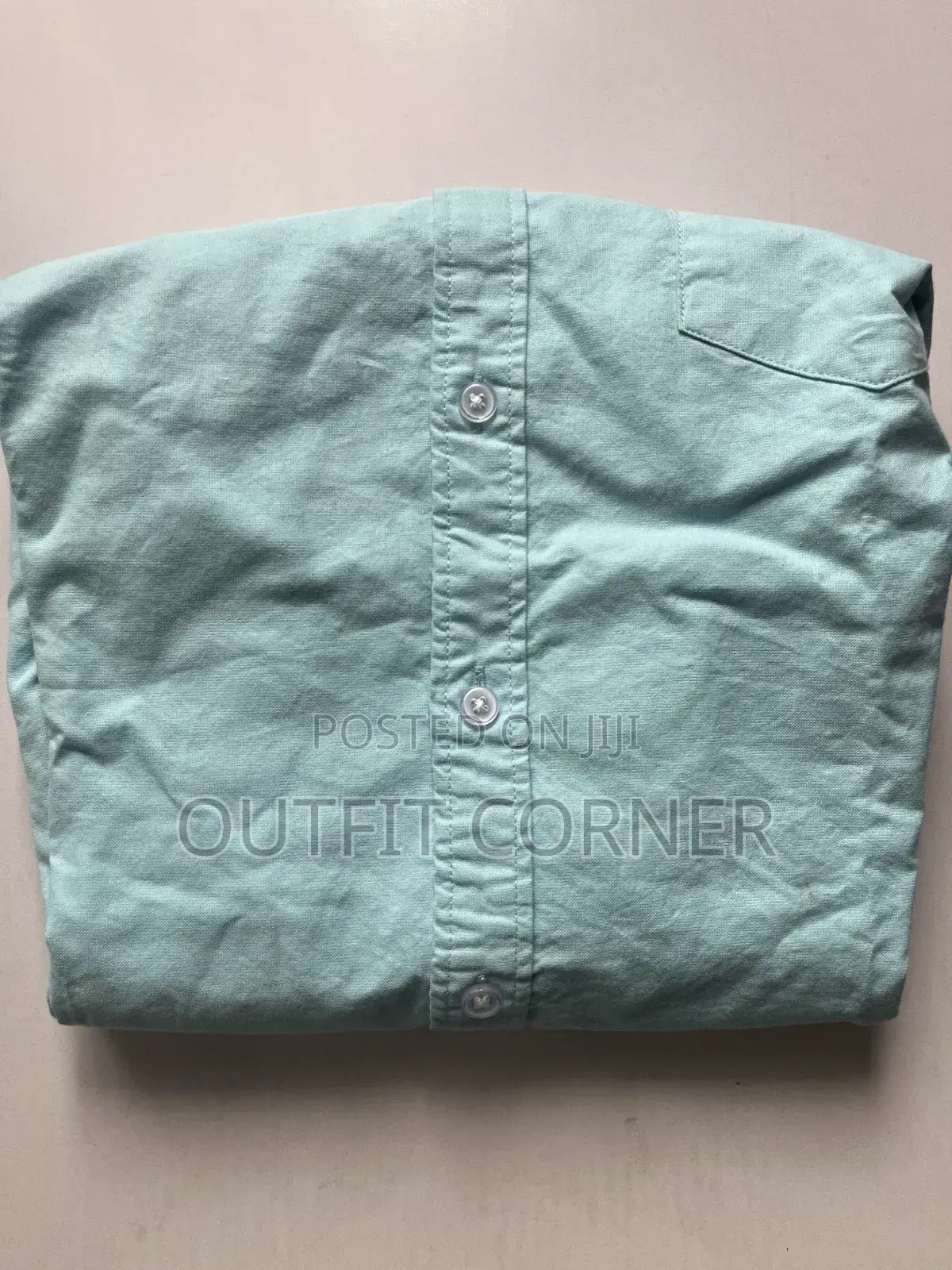 Turquoise Color Men's Shirt XL
