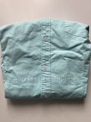 Turquoise Color Men's Shirt XL