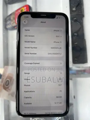 New Apple iPhone 11 64 GB Black