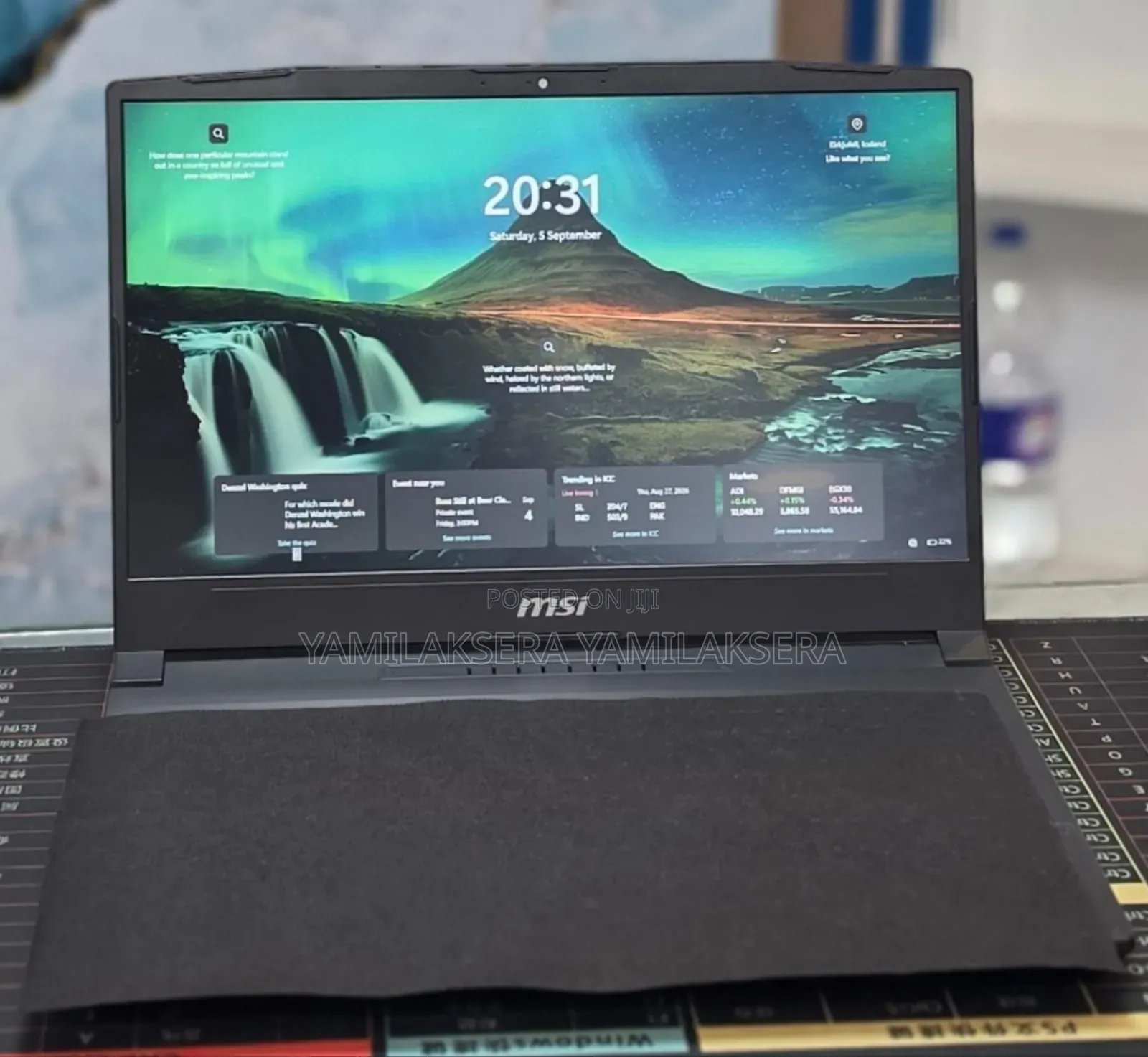 New Laptop MSI Katana GF66 16GB Intel Core i7 SSD 1T