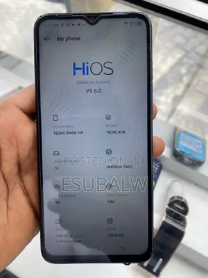 New Tecno Spark 10C 128 GB Blue
