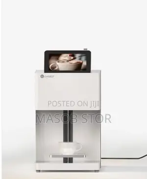 Coffee Printing Machine Turn Every Cup of Art ማክያቶ ላይ ፎቶ እና አርት መስሪያ