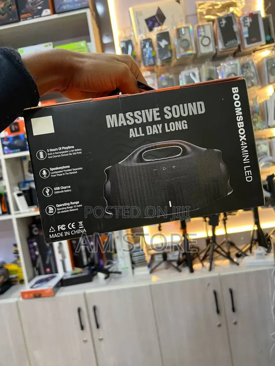 JBL Boomsbox 4 Mini Led Wireless Speaker
